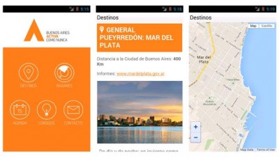 Buenos Aires: La Provincia lanzó «BA activa», una nueva app para turistas
