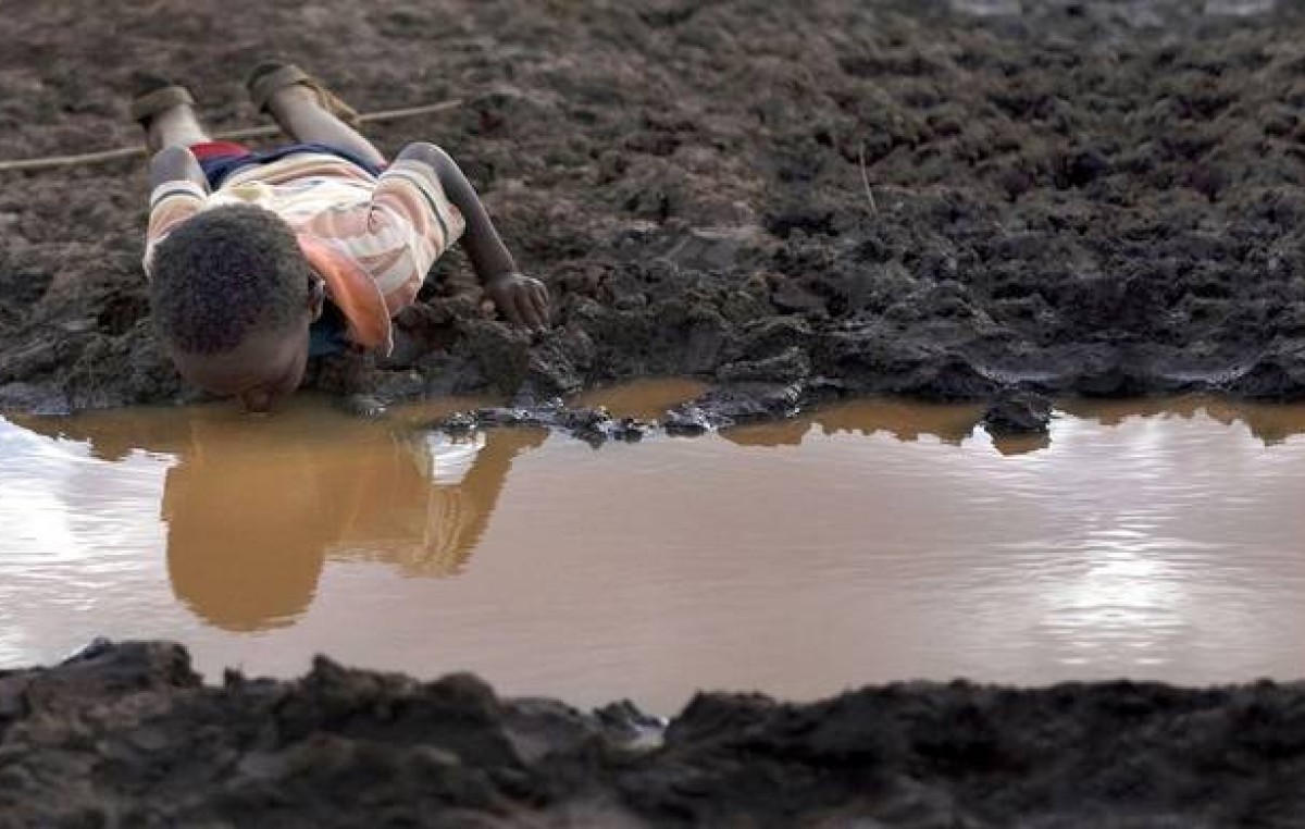 Un niño muere en el mundo cada 20 segundos por falta de agua potable