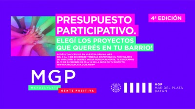 Mar del Plata: Hoy se vota de manera presencial por los proyectos del presupuesto participativo