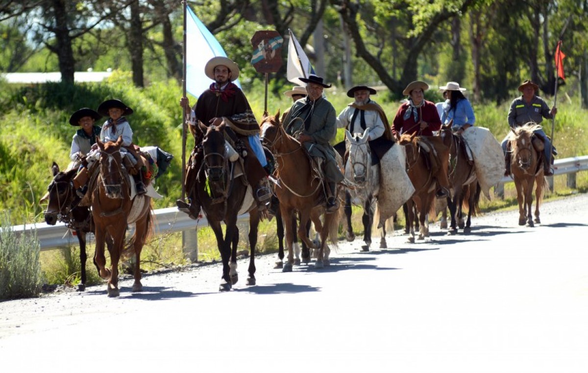 Iniciaron la marcha evocativa a caballo hasta Humahuaca
