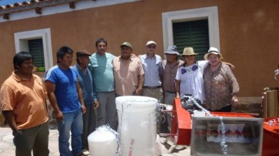 Entregaron equipos para hacer vinos artesanales en Humahuaca