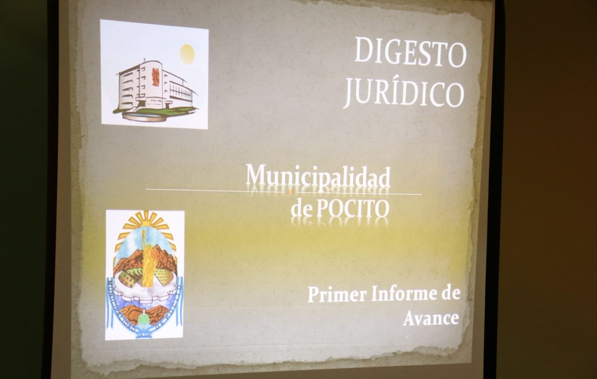 En abril estarán listos los primeros Digestos Municipales en San Juan