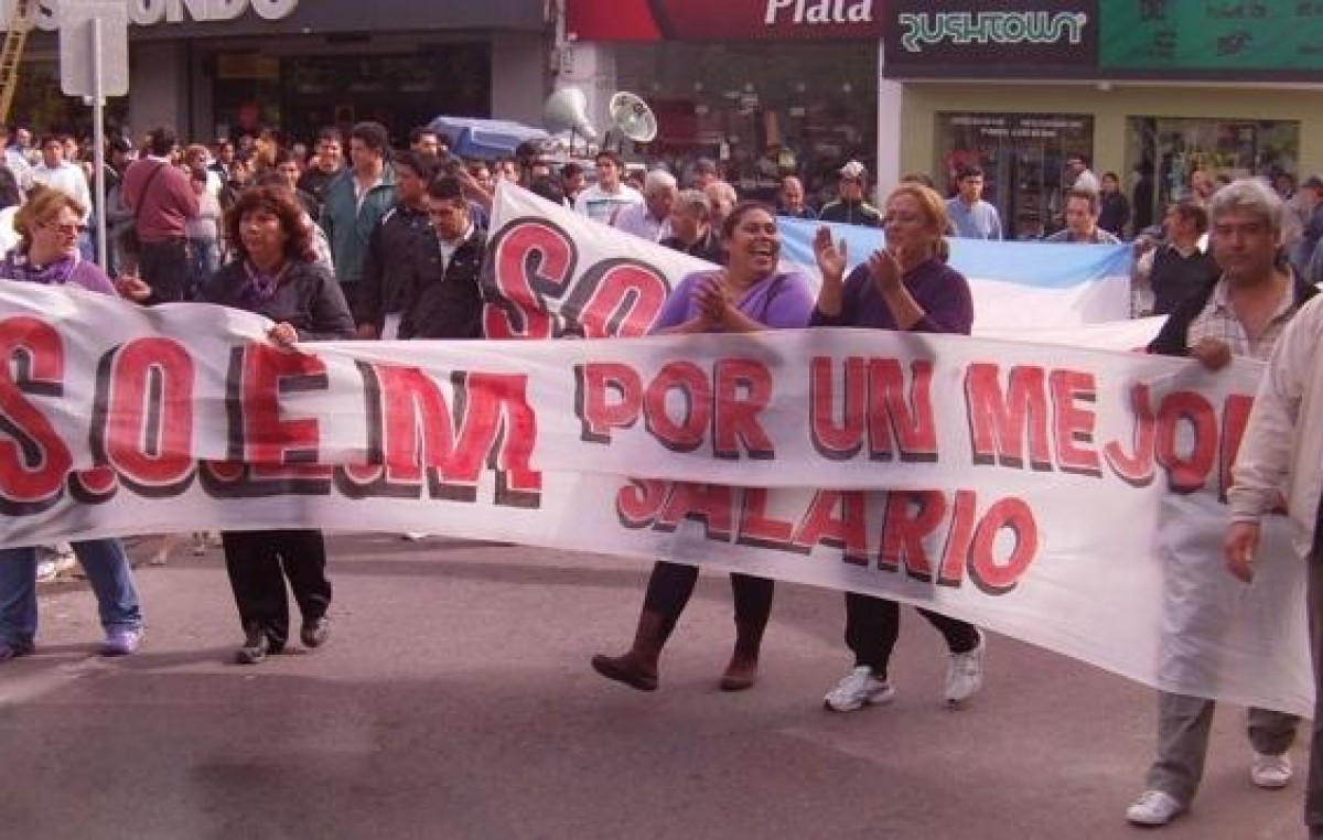 SOEM La Rioja exige blanqueo salarial y recategorizaciones a estatales