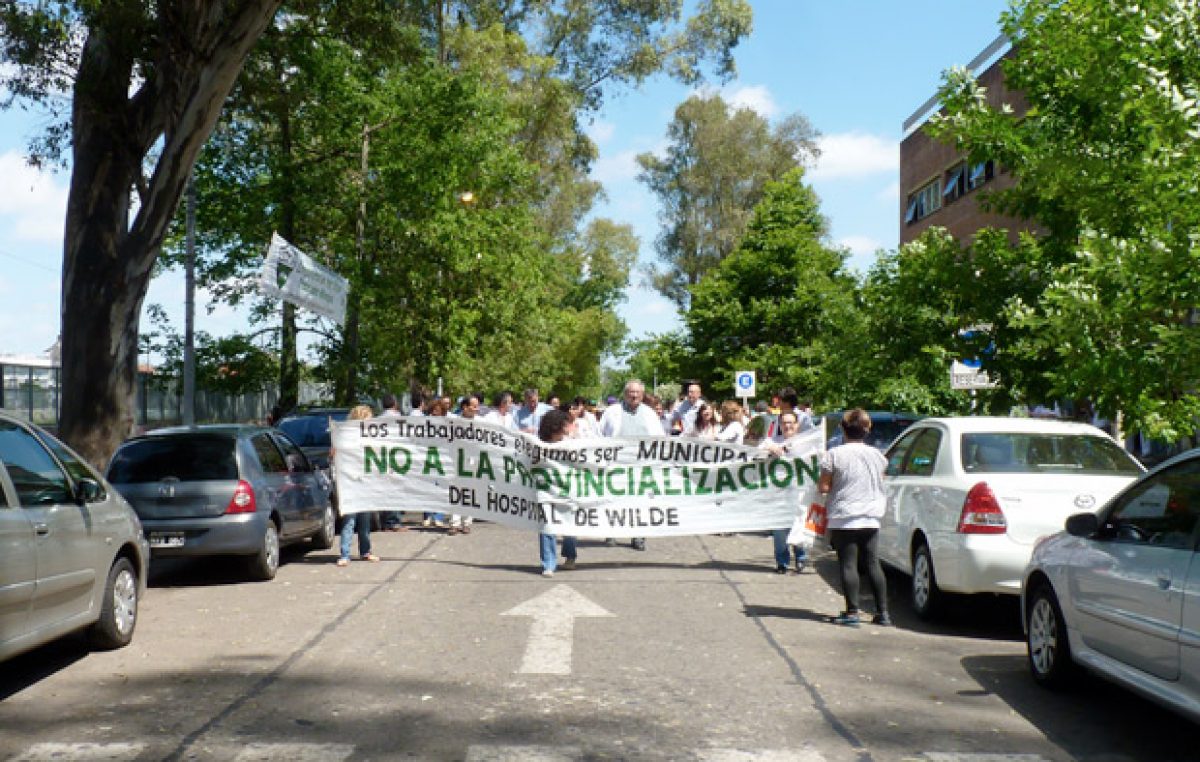 Marcharon en Avellaneda contra la provincialización del Wilde