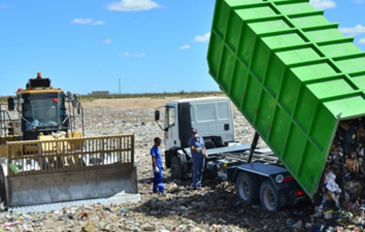 El GIRSU de la Comarca VIRCh-Valdés procesa 5 mil toneladas mensuales de basura