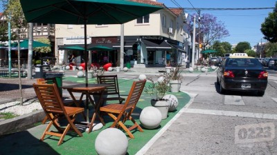 Mar del Plata: Un centro comercial a cielo abierto en el barrio Los Troncos