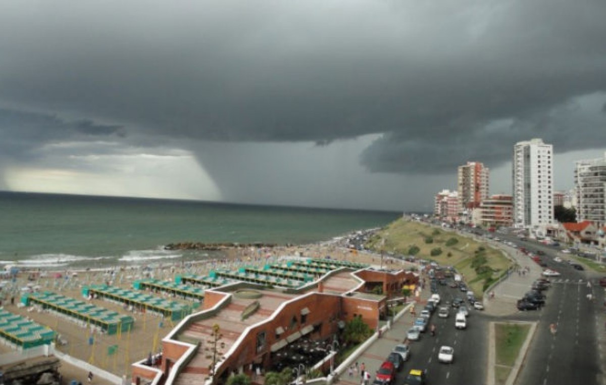 La Municipalidad de Mar del Plata instrumentó un sistema de aviso de posibles tormentas fuertes