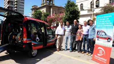 La Municipalidad de Jujuy afianza el transporte para personas con discapacidad