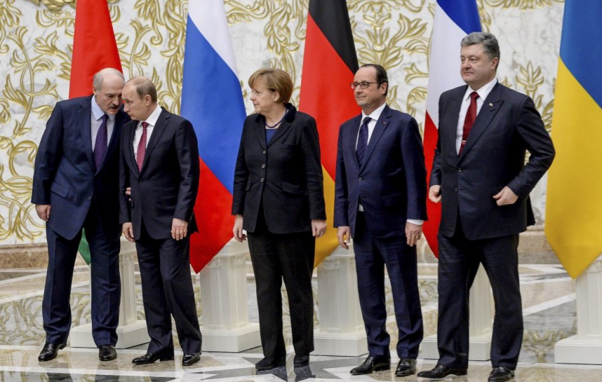 Líderes anunciaron el cese del fuego en Ucrania desde el 15 de febrero