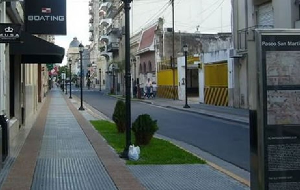 Comienza la remodelación de la peatonal Sur en Santa Fe