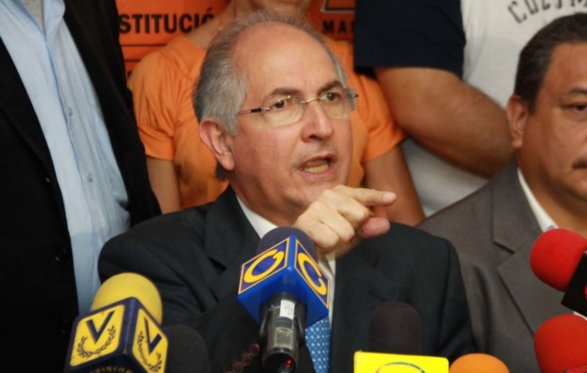Arrestaron al alcalde opositor de Caracas