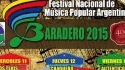 Festival Nacional de Música Popular Argentina, Baradero del 11 al 15 de febrero