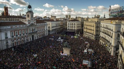 El partido de los “Indignados” ya es la segunda fuerza en España