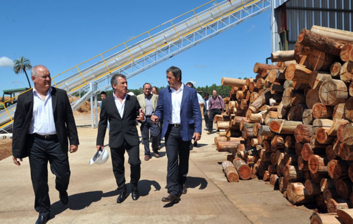 Inauguran una fábrica de pellets para la producción de energía en Concordia