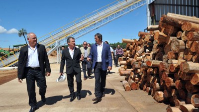 Inauguran una fábrica de pellets para la producción de energía en Concordia