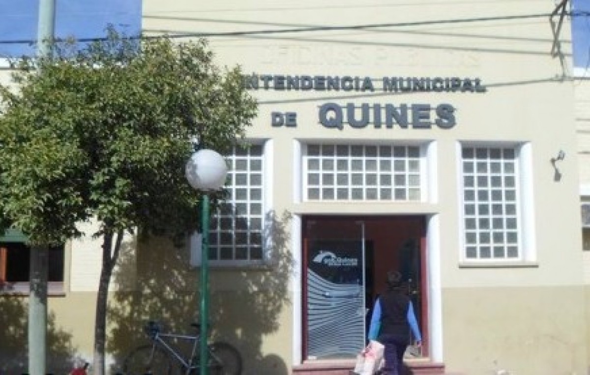 La Municipalidad de Quines otorgará un aumento salarial del 30%