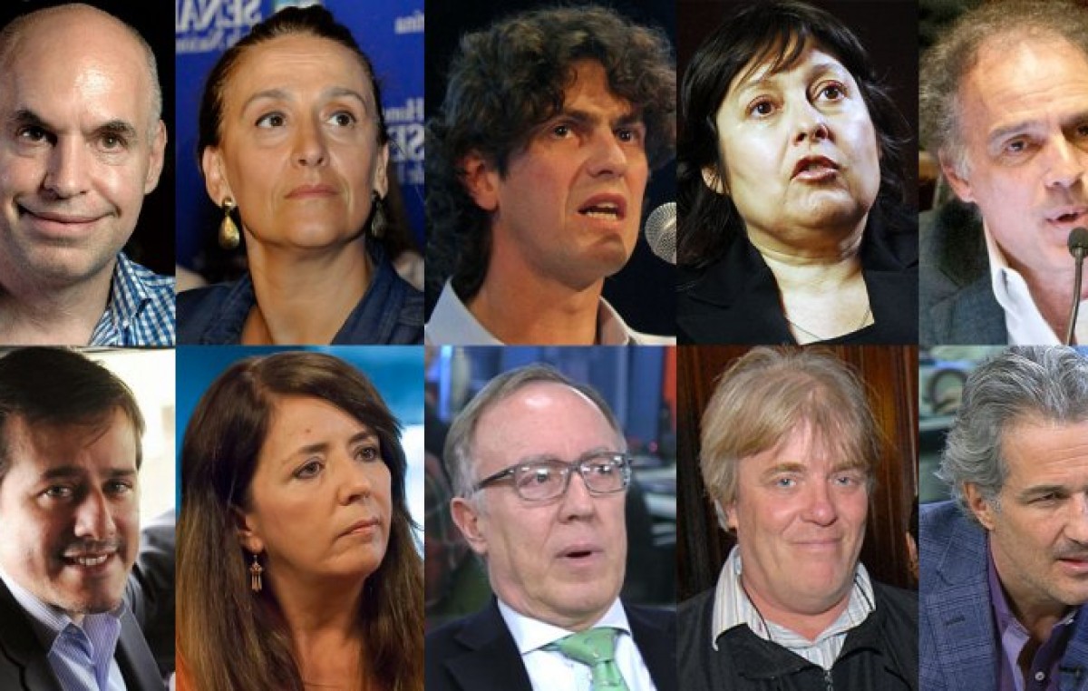 Más de 20 precandidatos a jefe de Gobierno en las elecciones porteñas