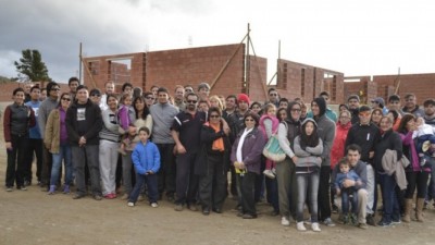 Avanzan obras de 75 nuevas casas en Bariloche