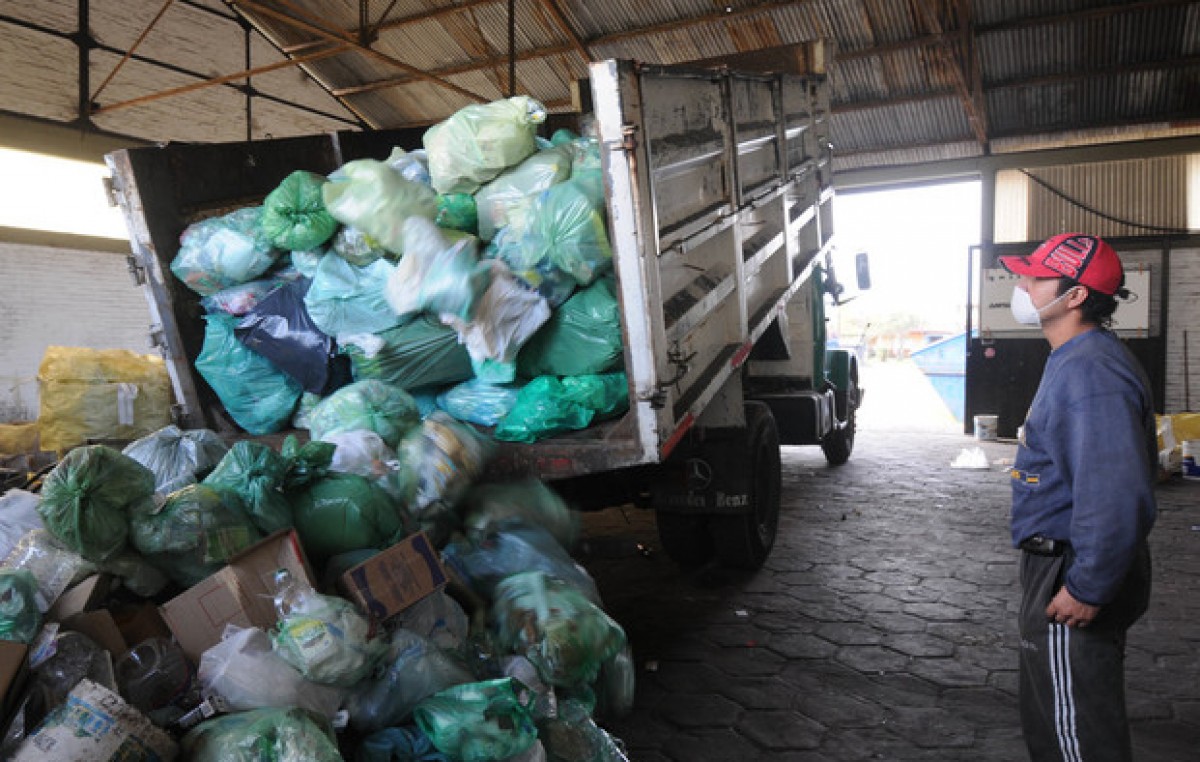 Entre los platenses ya se reciclan 150 toneladas diarias de residuos