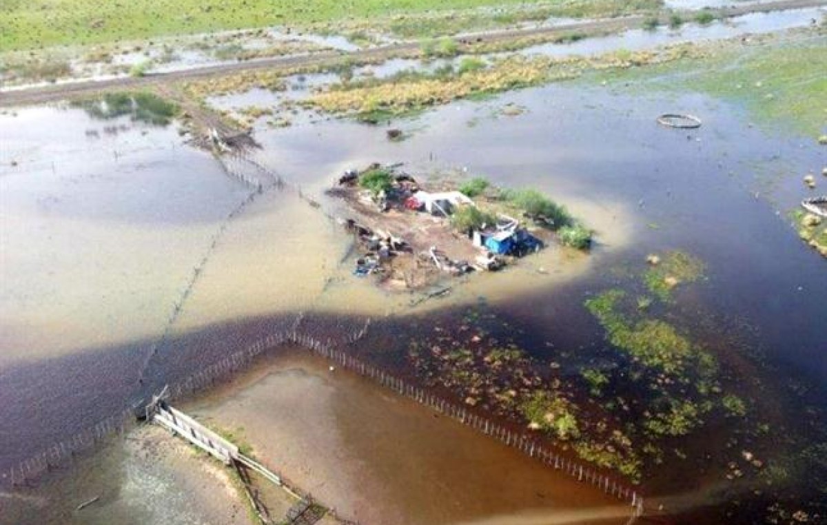 Santiago del Estero: «Hay más de 350.000 hectáreas inundadas»