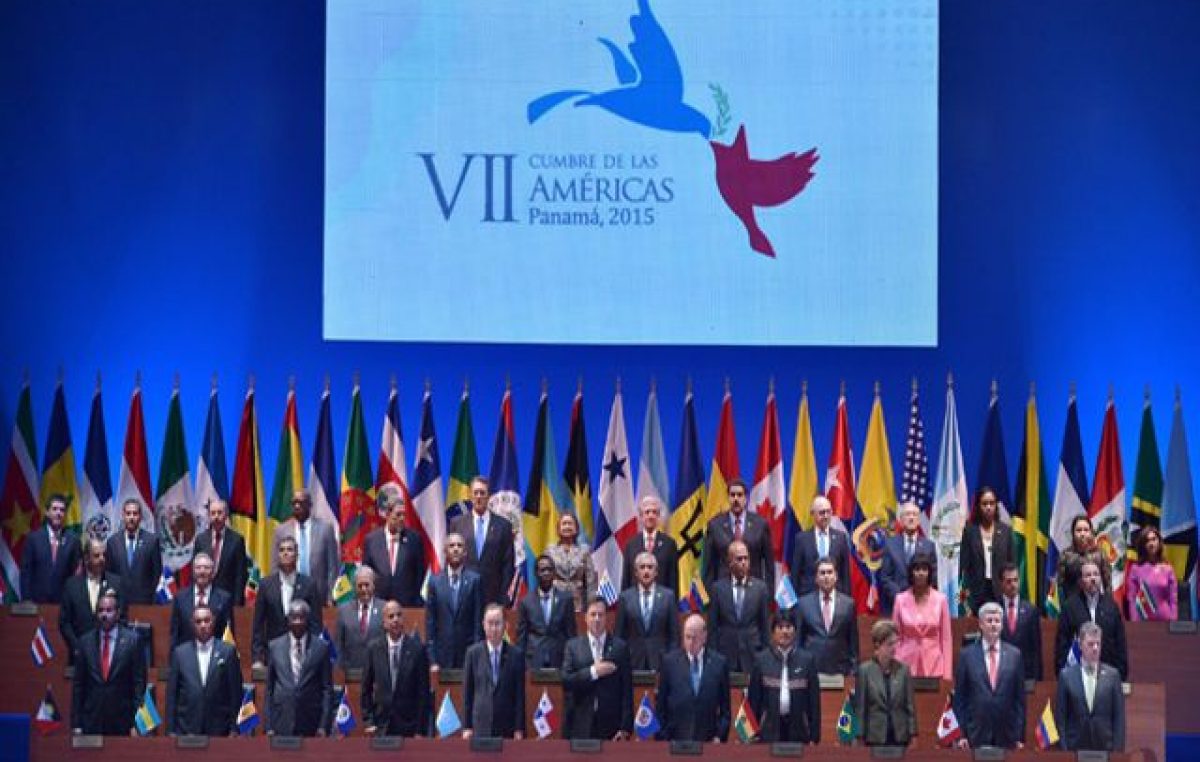 Ban Ki-moon: «Primera vez que los 35 países están participando en la Cumbre de Las Américas»