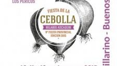 Fiesta Provincial de la Cebolla,  Ascasubi, 10,11 y 12 de abril