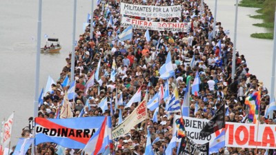 Es de “interés provincial” la marcha al puente impulsada por la Asamblea de Gualeguaychú