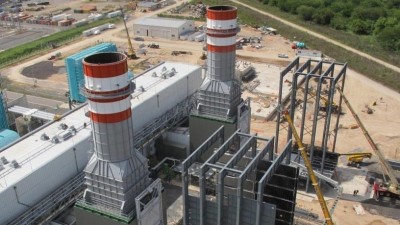 La central térmica Guillermo Brown en Cerri encendió con éxito por primera vez la turbina número uno