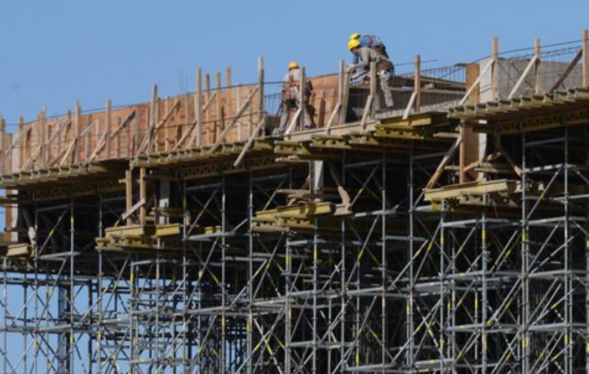 La construcción creció 5,3 por ciento en el primer trimestre del año