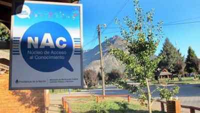 El Hoyo: Ya funciona el quinto Núcleo de Acceso al Conocimiento instalado en Chubut