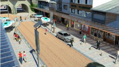 Bariloche: la modernización de calle Mitre, algo más austera