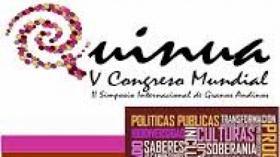 V Congreso Mundial de Quinua, Jujuy , del 27 al 30 de mayo