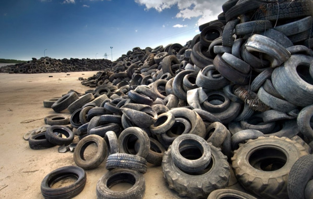 Se inauguró en Chajarí una planta recicladora de neumáticos