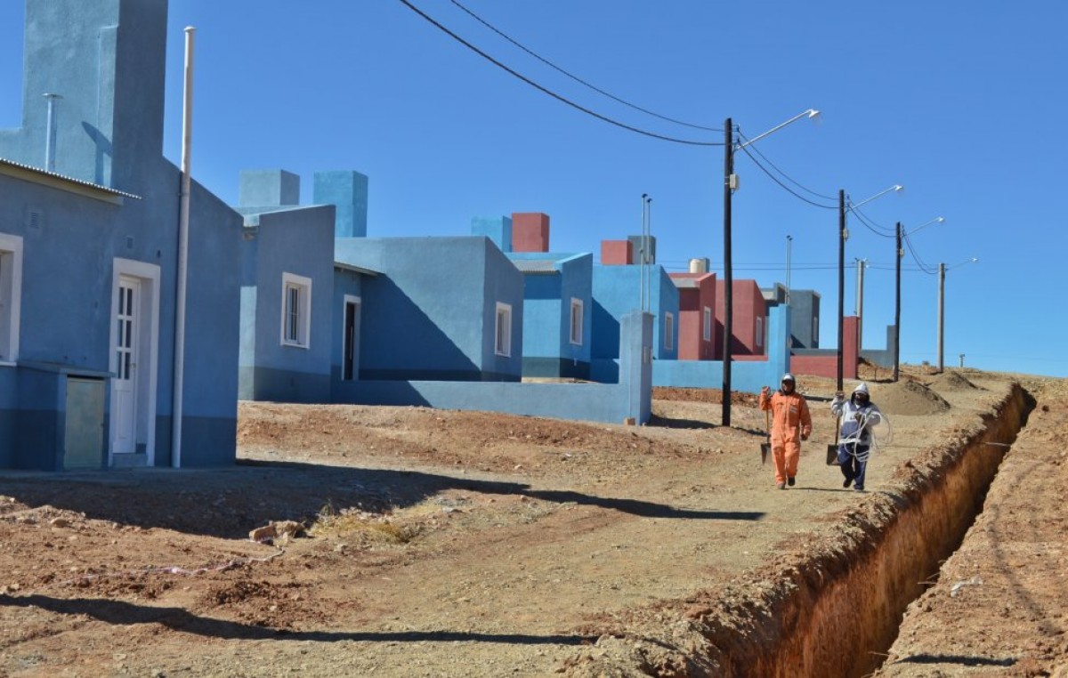 Avanza la construcción de viviendas en La Quiaca