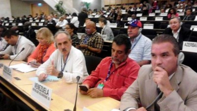 Sindicalistas se unen en defensa de Venezuela contra denuncias de empresarios en la OIT