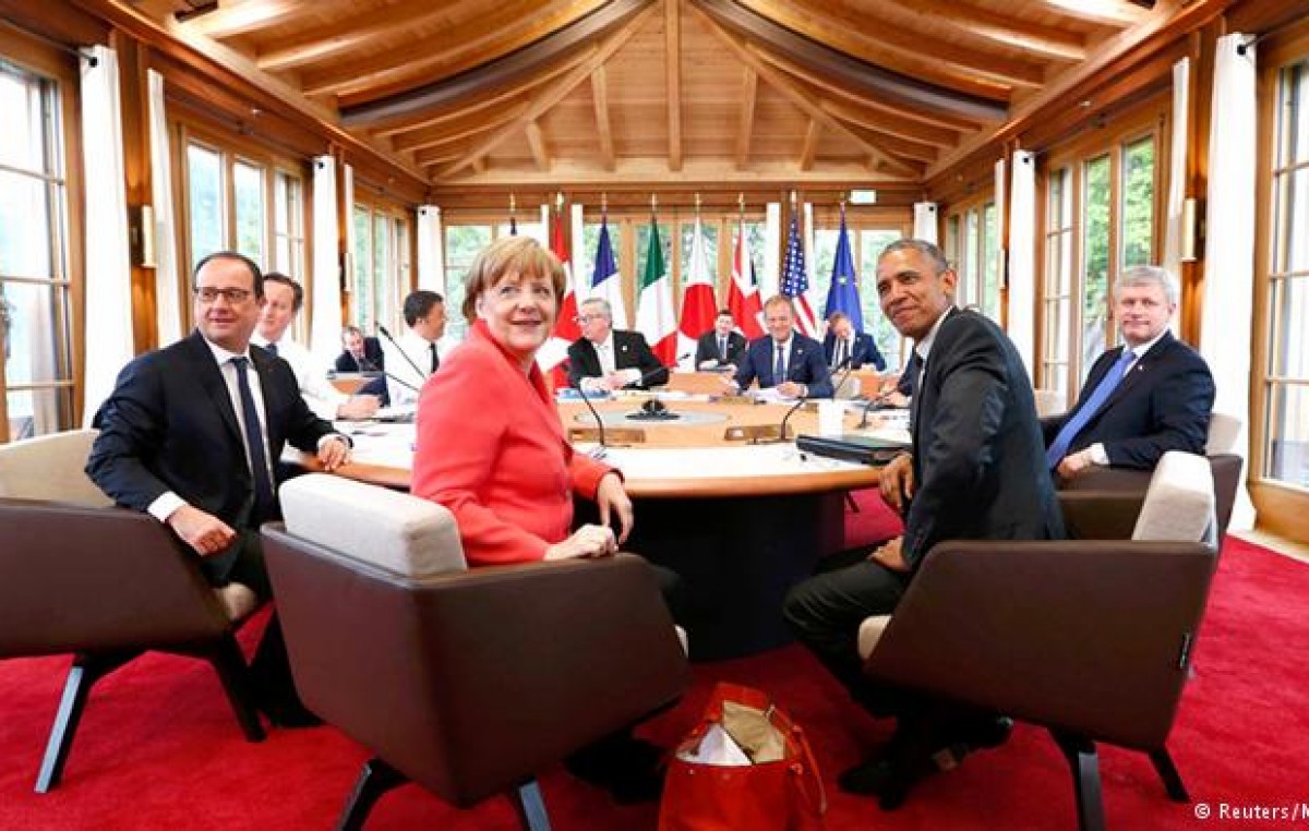 Grecia y Ucrania marcan la primera jornada del G7