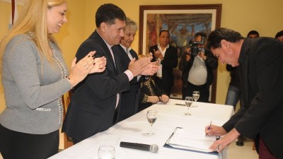 Intendentes Riojanos firmaron convenio de cooperación para la asistencia técnica de sus municipios