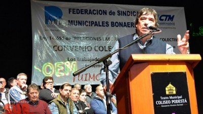 Municipales de Buenos Aires presentaron el nuevo Convenio Colectivo de Trabajo