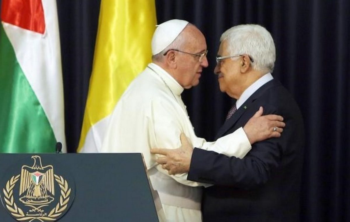 El Vaticano reconoció ofialmente a Palestina como Estado