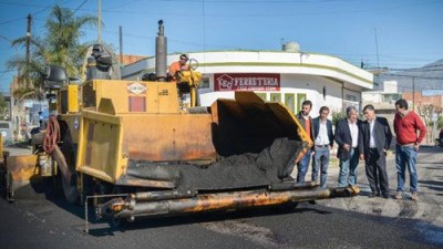 Lanzaron plan para asfaltar 1.000 cuadras en La Rioja