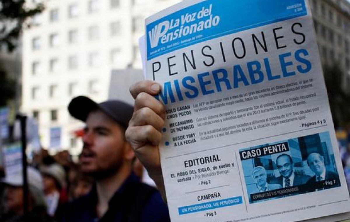 Polémica propuesta para aumentar pensiones en Chile