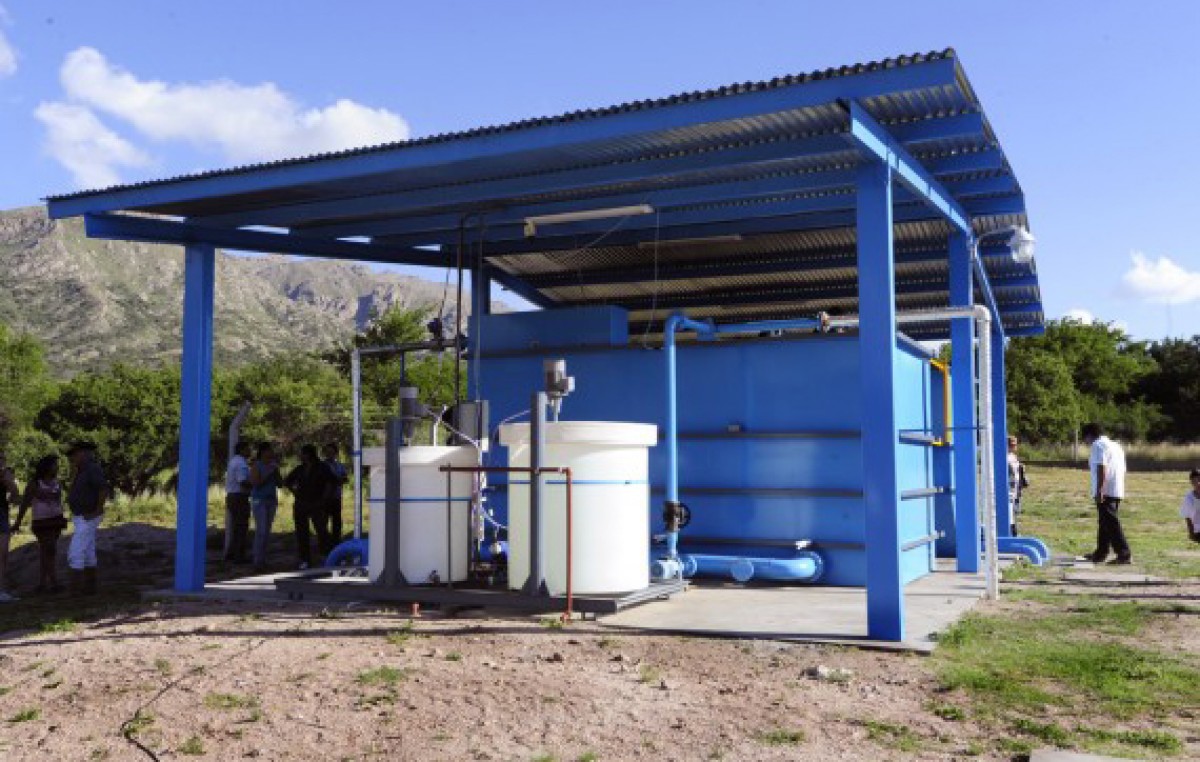 San Luis: 29 obras de provisión de agua potable para zonas rurales de 3 departamentos