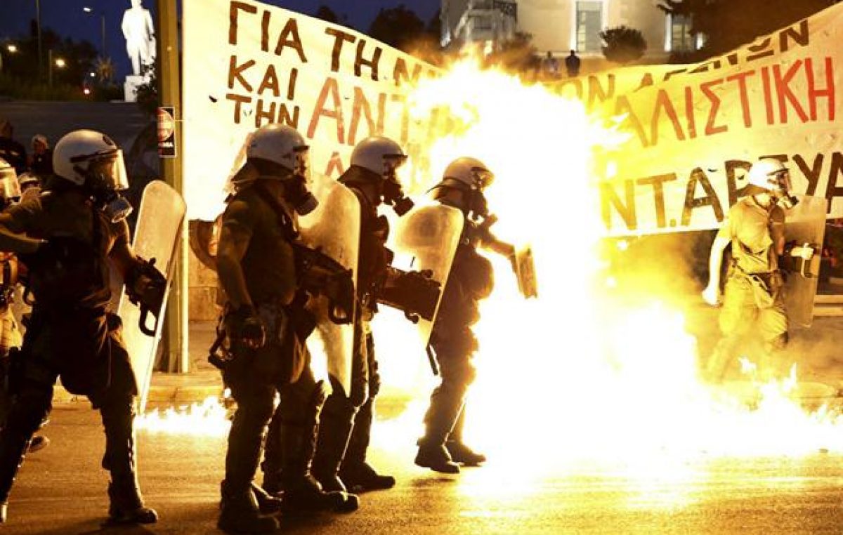 Disturbios en Grecia por el nuevo ajuste