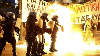 Disturbios en Grecia por el nuevo ajuste