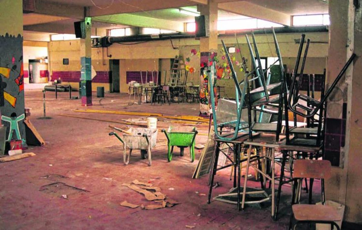 Municipio de Cinco Saltos deja de mantener edificios escolares