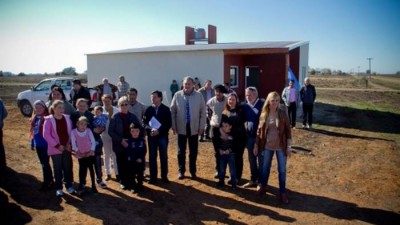 Entregaron nuevas viviendas rurales en el departamento Colón