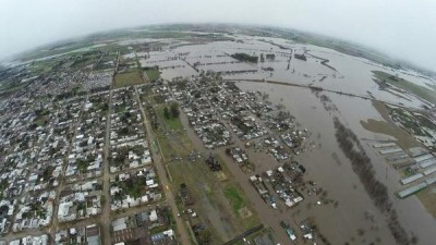 Inundaciones: Salto declaró el estado de emergencia y zona de desastre