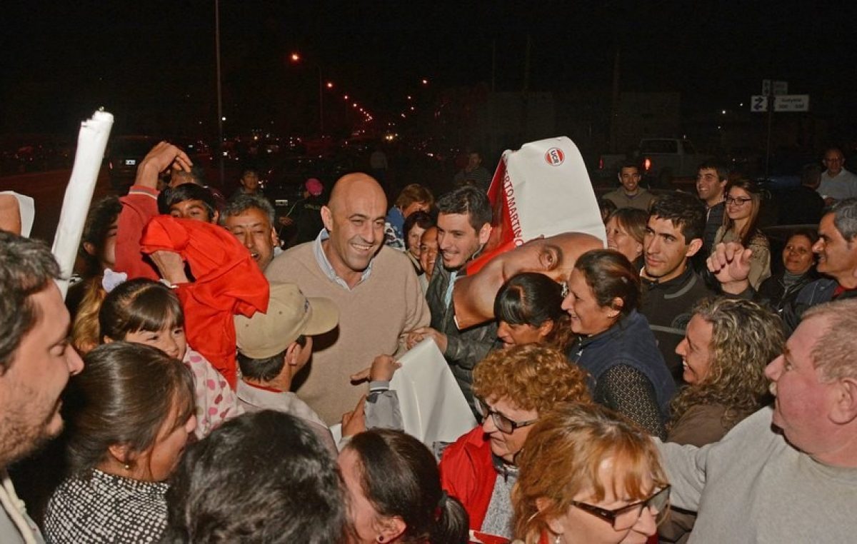 Reeligen al radical Alberto Martino por sólo tres puntos de diferencia en Río Tercero