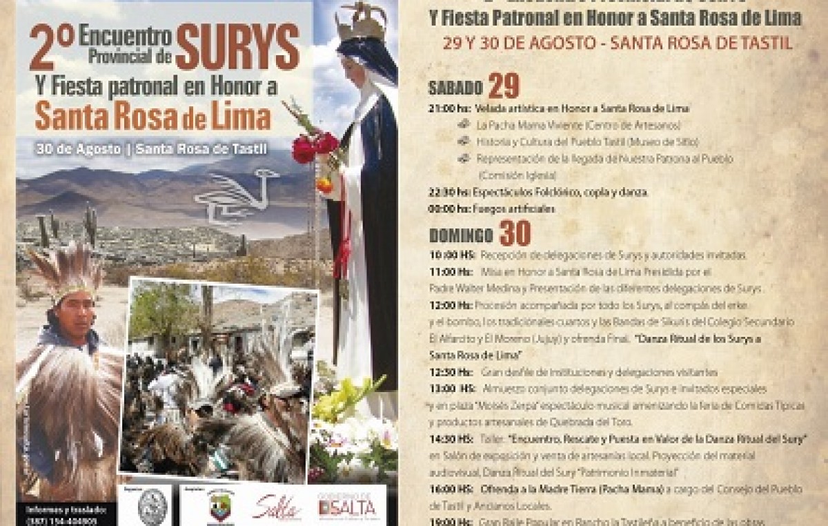 2º Encuentro Provincial de Suris en Santa Rosa de Tastil, 29 y 30 de agosto
