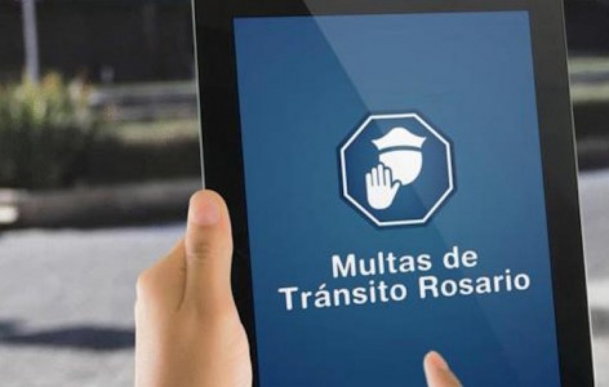 El municipio rosarino recaudó 50 % más por multas de tránsito